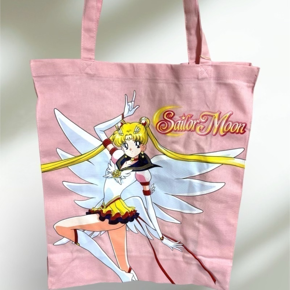 Bioworld : Sailor Moon Pink Canvas Tote Bag | NWT | Limited Edition 💖 - Picture 2 of 6